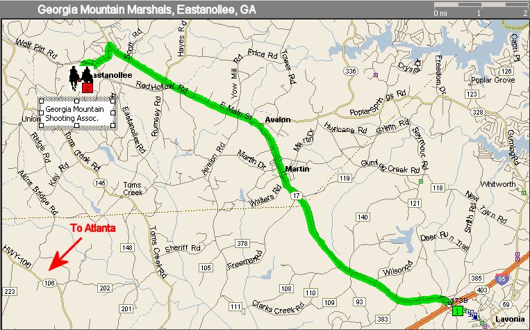 I-85 to Georgia Mountain Marshals